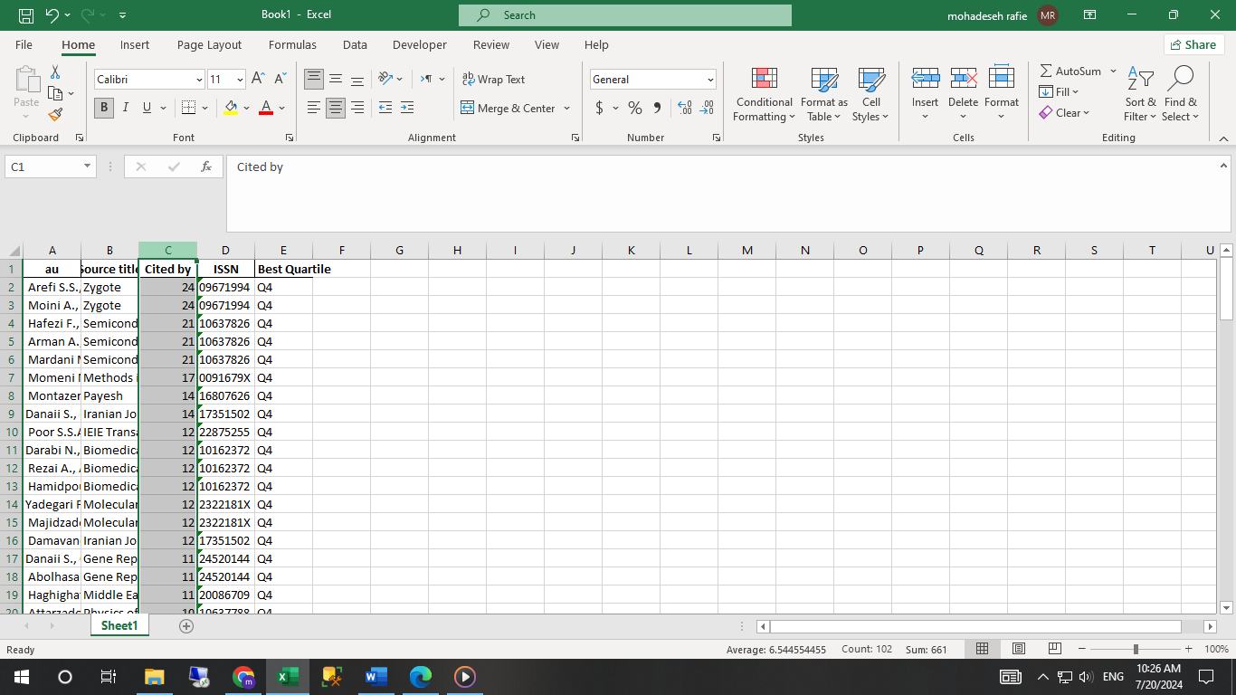 کاربرد Conditional Formatting در اکسل