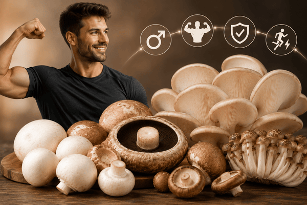 فواید قارچ برای مردان