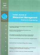 IRANIAN JOURNAL OF WATERSHED MANAGEMENT SCIENCE AND ENGINEERING