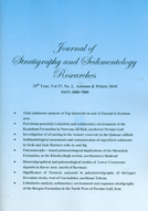 JOURNAL OF STRATIGRAPHY AND SEDIMENTOLOGY RESEARCHES