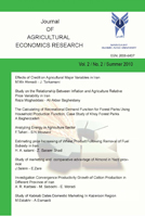 JOURNAL OF AGRICULTURAL ECONOMICS RESEARCH