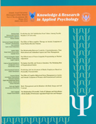 KNOWLEDGE & RESEARCH IN APPLIED PSYCHOLOGY