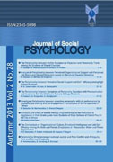 JOURNAL OF SOCIAL PSYCHOLOGY (NEW FINDINGS IN PSYCHOLOGY)