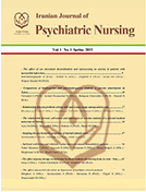 IRANIAN JOURNAL OF PSYCHIATRIC NURSING (IJPN)