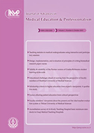 JOURNAL OF ADVANCES IN MEDICAL EDUCATION & PROFESSIONALISM