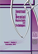 JOURNAL OF DENTAL MATERIALS AND TECHNIQUES