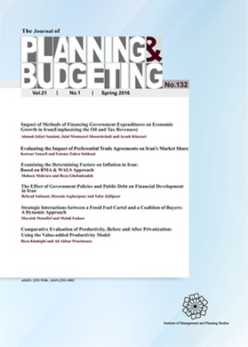 THE JOURNAL OF PLANNING AND BUDGETING