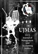 UCT JOURNAL OF MANAGEMENT AND ACCOUNTING STUDIES