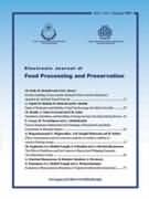 ELECTRONIC JOURNAL OF FOOD PROCESSING AND PRESERVATION