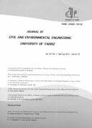 JOURNAL OF CIVIL AND ENVIRONMENTAL ENGINEERING (UNIVERSITY OF TABRIZ)