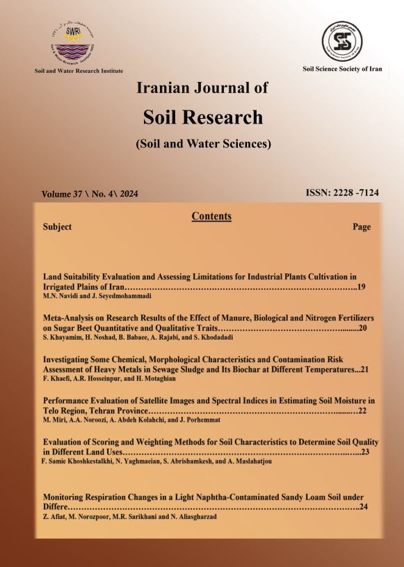 Iranian Journal of Soil Research