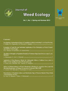 JOURNAL OF WEED ECOLOGY