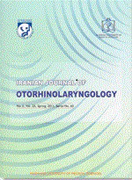 IRANIAN JOURNAL OF OTORHINOLARYNGOLOGY