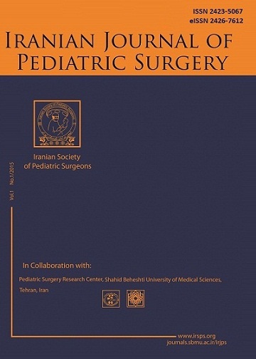 Iranian Journal of Pediatric Surgery