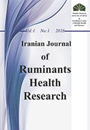 IRANIAN JOURNAL OF RUMINANTS HEALTH RESEARCH