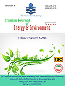 IRANIAN JOURNAL OF ENERGY AND ENVIRONMENT