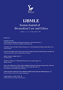 IRANIAN JOURNAL OF BIOMEDICAL LAW AND ETHICS