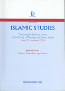 JOURNAL OF ISLAMIC STUDIES