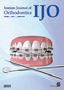 IRANIAN JOURNAL OF ORTHODONTICS