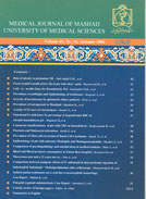 MEDICAL JOURNAL OF MASHHAD UNIVERSITY OF MEDICAL SCIENCES