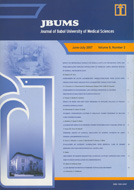 JOURNAL OF BABOL UNIVERSITY OF MEDICAL SCIENCES (JBUMS)