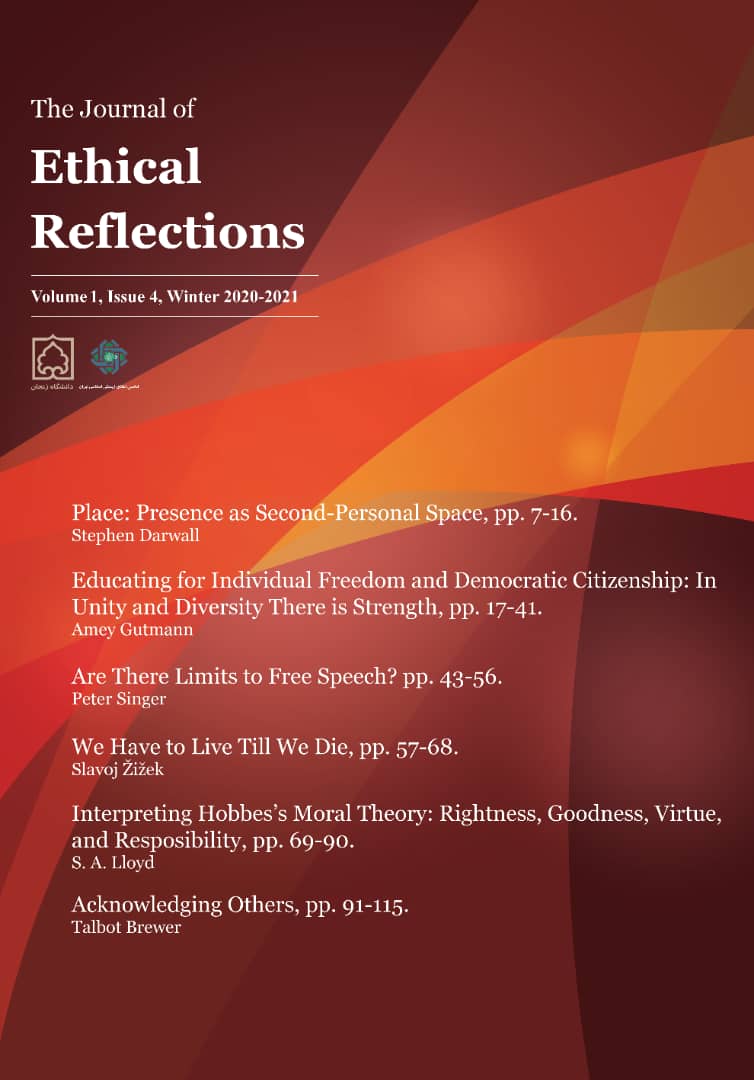 Ethical Reflections