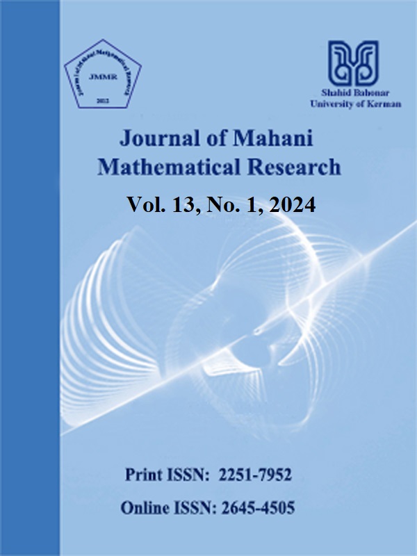 Journal of Mahani Mathematical Research