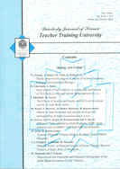 JOURNAL OF SCIENCE (KHARAZMI UNIVERSITY)