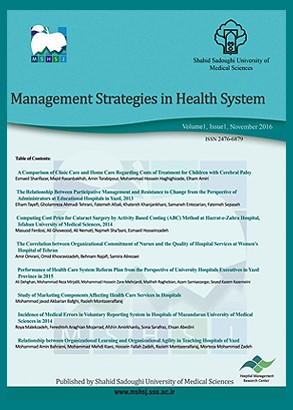 Management Strategies in Health System