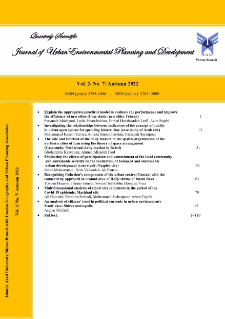 JOURNAL OF URBAN ENVIRONMENTAL PLANNING AND DEVELOPMENT