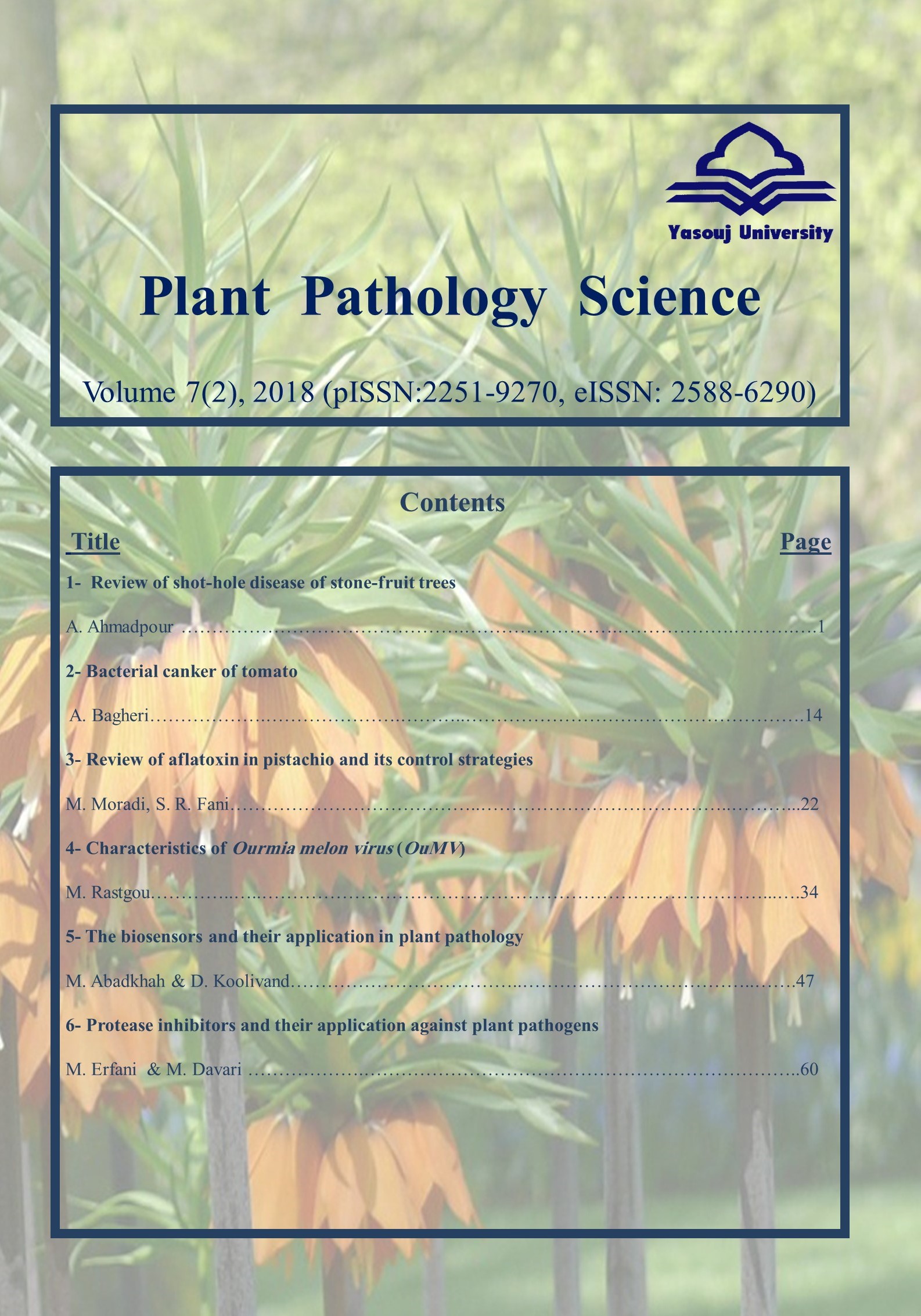 Plant Pathology Science