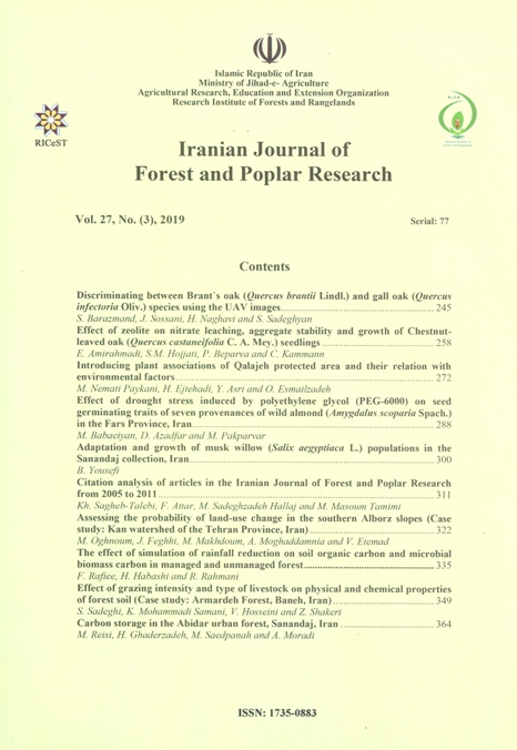 Iranian Journal of Forest and Poplar Research