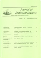 JOURNAL OF STATISTICAL SCIENCES